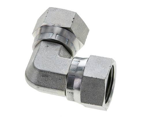Racor acodado JIC 90deg UN 1-1/16''-12 Acero 210bar (2950.5psi)