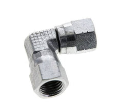 Racor acodado 90deg JIC UNF 7/16''-20 Acero 310bar (4355.5psi)