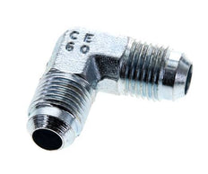 Racor acodado 90deg JIC UNF 9/16''-18 Macho Acero 350bar (4917.5psi)