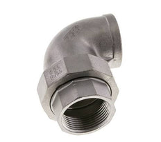 Rp1 1/4'' Hembra Acero Inoxidable Junta Plana PTFE 16bar (224.8psi)