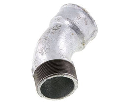 Codo 45deg R2'' Macho x Rp2'' Hembra Hierro fundido 25bar (351.25psi)