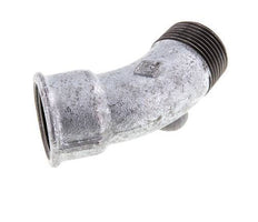 Codo 45deg R1'' Macho x Rp1'' Hembra Hierro fundido 25bar (351.25psi)