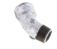 Codo 45deg R1'' Macho x Rp1'' Hembra Hierro fundido 25bar (351.25psi)
