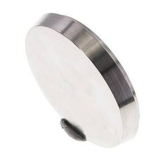 Tapa final 100mm Boquilla cónica DN 80 Acero inoxidable DIN 11851