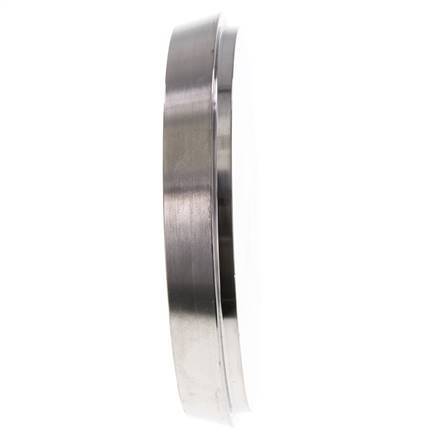 Tapa final 100mm Boquilla cónica DN 80 Acero inoxidable DIN 11851