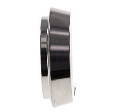 Tapa final Boquilla cónica de 36 mm DN 20 Acero inoxidable DIN 11851