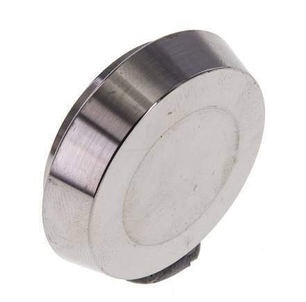 Tapa final Boquilla cónica de 36 mm DN 20 Acero inoxidable DIN 11851