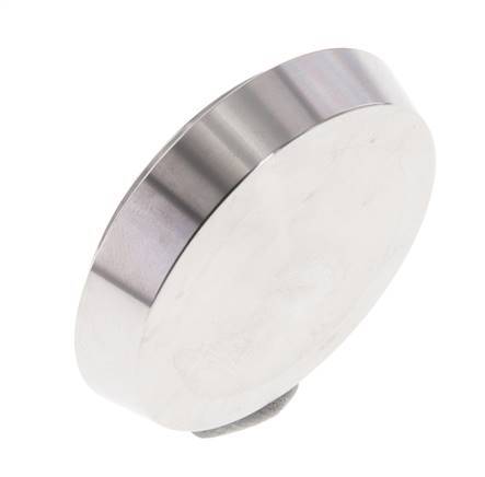 Tapa final boquilla cónica de 56 mm DN 40 Acero inoxidable DIN 11851