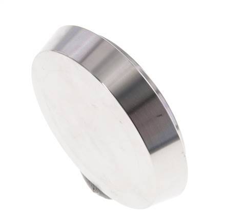 Tapa final boquilla cónica de 56 mm DN 40 Acero inoxidable DIN 11851