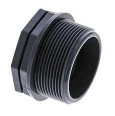 Anillo reductor G3/4'' Hembra x G1'' Macho PVDF 10bar (140.5psi) FDA 43mm Hex.