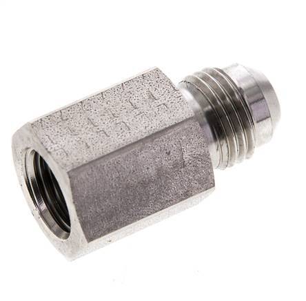 Racor Reductor JIC G1/4'' Hembra x UNF 9/16''-18 Macho Acero Inoxidable 275bar (3863.75psi)