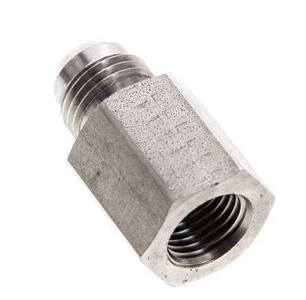 Racor Reductor JIC G1/4'' Hembra x UNF 9/16''-18 Macho Acero Inoxidable 275bar (3863.75psi)