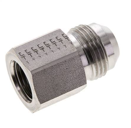 Reductor JIC G1/2'' Hembra x UN 1-1/16''-12 Macho Acero inoxidable 210bar (2950.5psi)