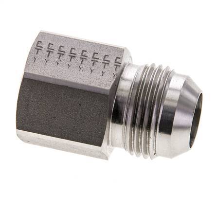 Reductor JIC G1/2'' Hembra x UN 1-1/16''-12 Macho Acero inoxidable 210bar (2950.5psi)