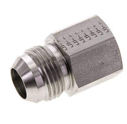Reductor JIC G1/2'' Hembra x UN 1-1/16''-12 Macho Acero inoxidable 210bar (2950.5psi)