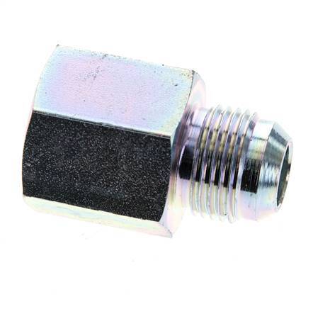 Racor Reductor JIC G1/2'' Hembra x UNF 7/8''-14 Macho Acero 210bar (2950.5psi)