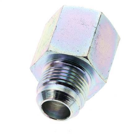 Racor Reductor JIC G1/2'' Hembra x UNF 7/8''-14 Macho Acero 210bar (2950.5psi)