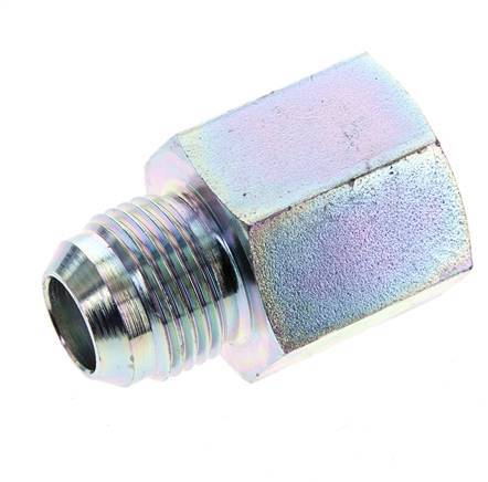 Racor Reductor JIC G1/2'' Hembra x UNF 7/8''-14 Macho Acero 210bar (2950.5psi)