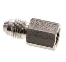 Reductor JIC G1/8'' Hembra x UNF 7/16''-20 Macho Acero inoxidable 310bar (4355.5psi)