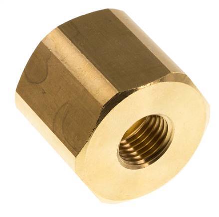 Llave de vaso reductora M14 X 1,5 x G3/4'' Latón 16bar (224,8psi) 32mm hexagonal