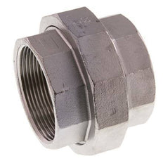 Unión Conector Recto Rp2'' Hembra Acero Inoxidable Junta Plana PTFE 16bar (224.8psi)