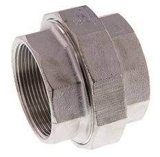 Unión Conector Recto Rp2'' Hembra Acero Inoxidable Junta Plana PTFE 16bar (224.8psi)