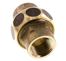 Unión Conector Recto Rp1/2'' Hembra Latón Junta Plana Centellen 16bar (224.8psi)