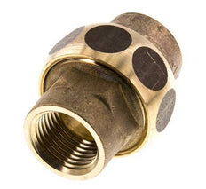 Unión Conector Recto Rp1/2'' Hembra Latón Junta Plana Centellen 16bar (224.8psi)
