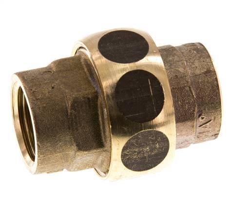 Unión Conector Recto Rp1/2'' Hembra Latón Junta Plana Centellen 16bar (224.8psi)