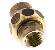 Unión Conector Recto Rp1/2'' Hembra Latón Junta Plana Centellen 16bar (224.8psi)
