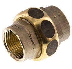 Unión Conector Recto Rp1'' Hembra Latón Junta Plana Centellen 16bar (224.8psi)