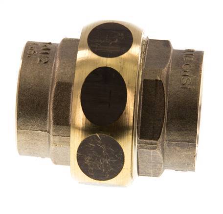 Unión Conector Recto Rp1'' Hembra Latón Junta Plana Centellen 16bar (224.8psi)