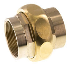 Unión Conector Recto Rp2'' Hembra Latón Junta Plana Centellen 16bar (224.8psi)