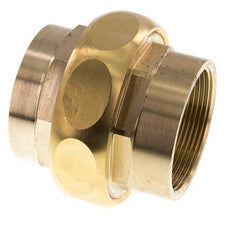 Unión Conector Recto Rp2'' Hembra Latón Junta Plana Centellen 16bar (224.8psi)