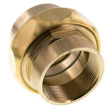 Unión Conector Recto Rp2'' Hembra Latón Junta Plana Centellen 16bar (224.8psi)