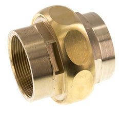 Unión Conector Recto Rp2'' Hembra Latón Junta Plana Centellen 16bar (224.8psi)