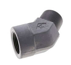 Racor en ángulo de 45 grados 1'' NPT macho x hembra Acero 140bar (1967.0psi)