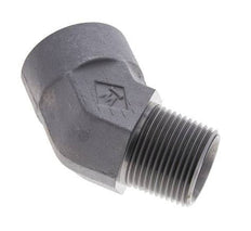 Racor en ángulo de 45 grados 1'' NPT macho x hembra Acero 140bar (1967.0psi)