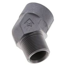 Racor en ángulo de 45 grados 1'' NPT macho x hembra Acero 140bar (1967.0psi)