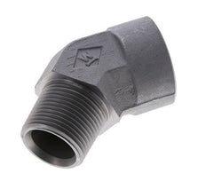 Racor en ángulo de 45 grados 1'' NPT macho x hembra Acero 140bar (1967.0psi)