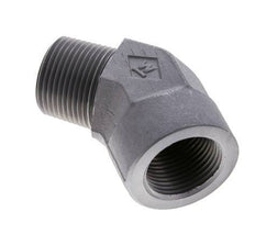 Racor en ángulo de 45 grados 1'' NPT macho x hembra Acero 140bar (1967.0psi)