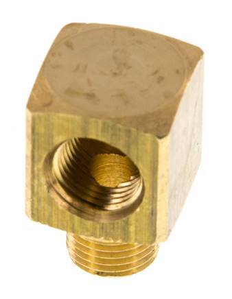 90deg Angled Fitting G1/8'' Male x Female Brass 16bar (224.8psi) [2 Pieces]