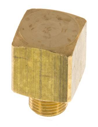 90deg Angled Fitting G1/8'' Male x Female Brass 16bar (224.8psi) [2 Pieces]
