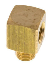 90deg Angled Fitting G1/8'' Male x Female Brass 16bar (224.8psi) [2 Pieces]