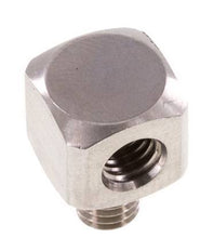 Racor acodado 90deg M5 Macho x Hembra Acero inoxidable 16bar (224.8psi)