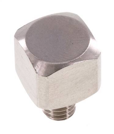 Racor acodado 90deg M5 Macho x Hembra Acero inoxidable 16bar (224.8psi)