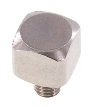 Racor acodado 90deg M5 Macho x Hembra Acero inoxidable 16bar (224.8psi)