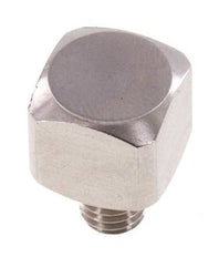Racor acodado 90deg M5 Macho x Hembra Acero inoxidable 16bar (224.8psi)