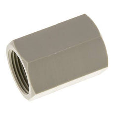 Enchufe G3/4'' Hembra Polipropileno (pp) 10bar (140.5psi) FDA 32mm Hex.