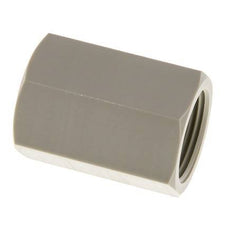 Enchufe G3/4'' Hembra Polipropileno (pp) 10bar (140.5psi) FDA 32mm Hex.